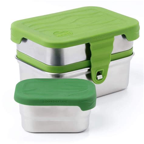 ecolunchbox stainless steel bento splash lunch box with leak-proof lid|eco lunch box splash box.